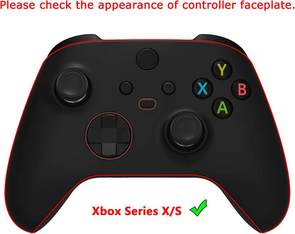 Custom Shell for Xbox Series X & S Controller, Nebula Galaxy Replacement Cover Front Housing Cover for Xbox Core Controller Wireless